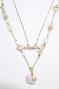 axes femme / フェミニンスイーツネックレス  ゴールド Y-25-04-17-015-AX-AC-SZ-ZY