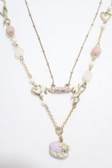 axes femme / フェミニンスイーツネックレス  ゴールド Y-25-04-17-015-AX-AC-SZ-ZY