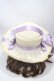 画像3: axes femme kawaii / ロココサマーハット  ラベンダー Y-25-04-17-108-AX-AC-SZ-ZY (3)