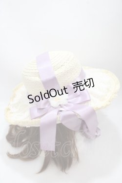 画像4: axes femme kawaii / ロココサマーハット  ラベンダー Y-25-04-17-108-AX-AC-SZ-ZY