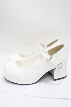 画像2: DearMyLove / お任せロリータパンプス 21cm 白 Y-25-04-17-109-EL-SH-SZ-ZY