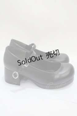 画像4: DearMyLove / お任せロリータパンプス 21cm ブラック Y-25-04-17-110-EL-SH-SZ-ZY