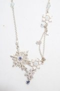 axes femme / スノーフレークネックレス  シルバー Y-25-04-17-016-AX-AC-SZ-ZY