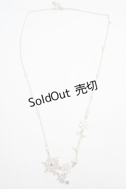 画像2: axes femme / スノーフレークネックレス  シルバー Y-25-04-17-016-AX-AC-SZ-ZY
