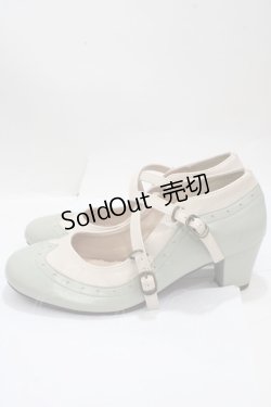 画像2: axes femme / クロスストラップパンプス L ミント Y-25-04-17-115-AX-SH-SZ-ZY