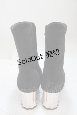 画像3: axes femme POETIQUE / 天体モチーフ刺繍ベロアブーツ  黒 Y-25-04-17-118-AX-SH-SZ-ZT-K005