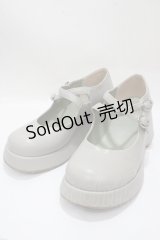 by あしながおじさん / 厚底ダブルストラップシューズ 24.0 ミント Y-25-04-17-119-LO-SH-SZ-ZY