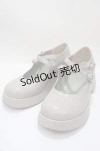by あしながおじさん / 厚底ダブルストラップシューズ 24.0 ミント Y-25-04-17-119-LO-SH-SZ-ZY