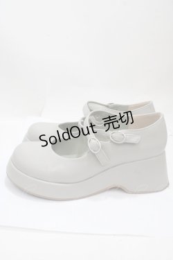画像2: by あしながおじさん / 厚底ダブルストラップシューズ 24.0 ミント Y-25-04-17-119-LO-SH-SZ-ZY