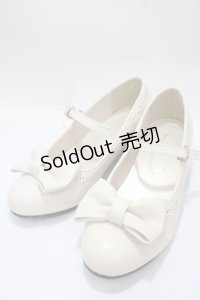 axes femme kawaii / ローヒールリボンパンプス  キナリ Y-25-04-17-123-AX-SH-SZ-ZY