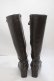 画像3: axes femme POETIQUE / レースアップロングブーツ L 茶 Y-25-04-17-125-AX-SH-SZ-ZY (3)