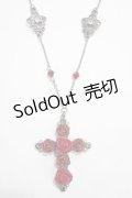 axes femme / ローズロザリオネックレス  アンティークシルバー Y-25-04-17-019-AX-AC-SZ-ZY