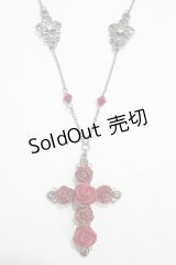 axes femme / ローズロザリオネックレス  アンティークシルバー Y-25-04-17-019-AX-AC-SZ-ZY