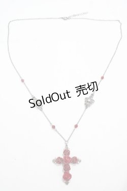 画像2: axes femme / ローズロザリオネックレス  アンティークシルバー Y-25-04-17-019-AX-AC-SZ-ZY