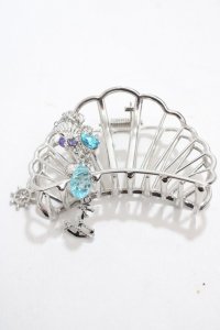 axes femme / 海底モチーフヘアクリップ  シルバー Y-25-04-17-022-AX-AC-SZ-ZY