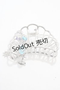 axes femme / 海底モチーフヘアクリップ  シルバー Y-25-04-17-022-AX-AC-SZ-ZY