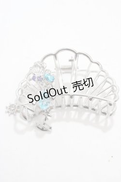 画像1: axes femme / 海底モチーフヘアクリップ  シルバー Y-25-04-17-022-AX-AC-SZ-ZY
