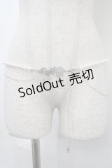 axes femme / スノークリスタルパールベルト  シルバー Y-25-04-17-023-AX-ZA-SZ-ZY