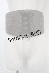 axes femme / レースアップコルセットベルト  茶 Y-25-04-17-025-AX-ZA-SZ-ZY