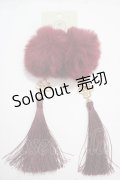 axes femme POETIQUE / チャイナヘアークリップセット  ワイン Y-25-04-17-027-AX-AC-SZ-ZY