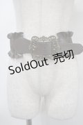 axes femme / クラシカルバックルゴムベルト  茶 Y-25-04-17-030-AX-ZA-SZ-ZY