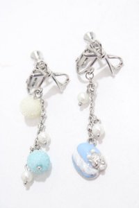 axes femme / フェミニンスイーツイヤリング  シルバー Y-25-04-17-004-AX-AC-SZ-ZY