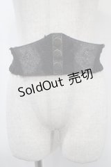 axes femme / コルセット風ゴムベルト  黒 Y-25-04-17-037-AX-ZA-SZ-ZY