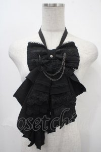 Ozz oneste / Fairy tale Rose リボンジャボタイ  黒 Y-25-04-17-039-OO-ZA-SZ-ZY
