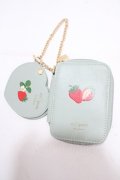 ｍ petit by misako / ミラー付ポーチ  淡緑 Y-25-04-17-044-LO-ZA-SZ-ZY