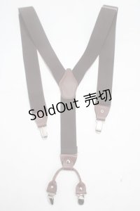 axes femme / サスペンダー  ブラウン Y-25-04-17-051-AX-ZA-SZ-ZY