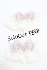 axes femme kawaii / レーシーお袖留め  生成り Y-25-04-17-053-AX-ZA-SZ-ZY