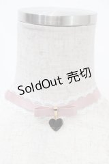 Ank Rouge / レースリボンチョーカー  ピンク Y-25-04-17-054-CA-AC-SZ-ZY