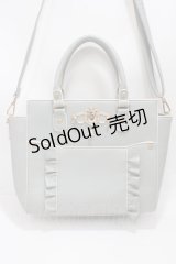 axes femme POETIQUE / ロココビジュー金具バッグ 230×325×100mm グリーン Y-25-04-17-060-AX-BG-SZ-ZY