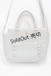 axes femme POETIQUE / ロココビジュー金具バッグ 230×325×100mm グリーン Y-25-04-17-060-AX-BG-SZ-ZY