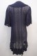 画像2: axes femme NOSTALGIE / 透かしラッフルカーディガン F 紺 Y-25-04-20-068-AX-TO-SZ-ZY (2)