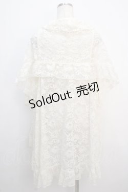 画像2: axes femme / 総レース3WAYカーディガン M キナリ Y-25-04-20-069-AX-TO-SZ-ZY