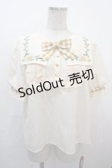 Doll Paradise / 檸檬物語刺繍ブラウス 1 生成り Y-25-04-20-007-LO-BL-SZ-ZY
