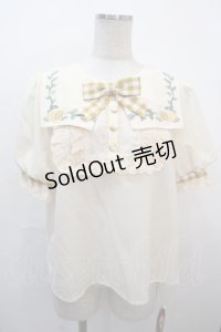 Doll Paradise / 檸檬物語刺繍ブラウス 1 生成り Y-25-04-20-007-LO-BL-SZ-ZY
