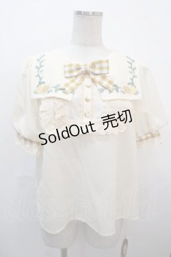 画像1: Doll Paradise / 檸檬物語刺繍ブラウス 1 生成り Y-25-04-20-007-LO-BL-SZ-ZY