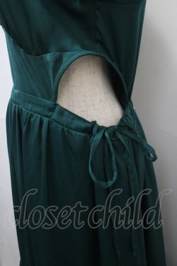 画像3: axes femme POETIQUE / パフ袖ウエストカットワンピース M グリーン Y-25-04-20-077-AX-OP-SZ-ZY