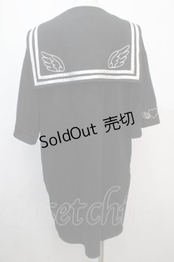 画像2: LISTEN FLAVOR / タイ付セーラーワンピ  クロ Y-25-04-20-080-PU-OP-SZ-ZY