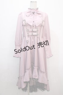 画像1: ManonMimie / Fish-tail Harness Goth ワンピース F ピンク Y-25-04-20-083-LO-OP-SZ-ZY