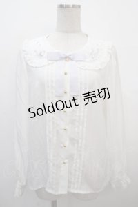 Amavel / 月と星のブラウス M ラベンダー Y-25-04-20-009-CA-BL-SZ-ZY