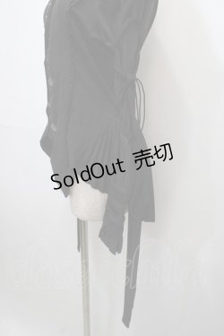 画像3: Ozz oneste / Rosy clown 薔薇刺繍入りブラウス  黒 Y-25-04-20-092-OO-BL-SZ-ZY