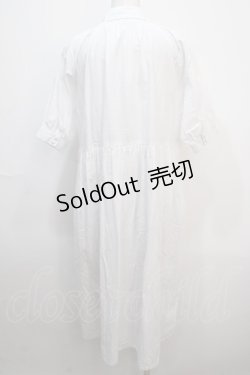 画像2: F i.n.t / 丸衿スモックシャツワンピース F オフホワイト Y-25-04-20-102-CA-OP-SZ-ZY