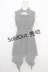 Hoshibako Works / Rozen Maiden x HoshibakoWorks　水銀燈ジャンパースカート  ジャガード×ブラック Y-25-04-20-107-LO-OP-SZ-ZY