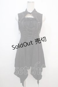 Hoshibako Works / Rozen Maiden x HoshibakoWorks　水銀燈ジャンパースカート  ジャガード×ブラック Y-25-04-20-107-LO-OP-SZ-ZY