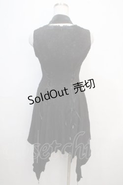 画像2: Hoshibako Works / Rozen Maiden x HoshibakoWorks　水銀燈ジャンパースカート  ジャガード×ブラック Y-25-04-20-107-LO-OP-SZ-ZY