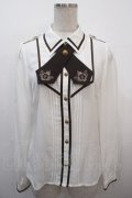 Amavel / リバーシブルクロスタイブラウス F ブラウン Y-25-04-20-011-CA-BL-SZ-ZY