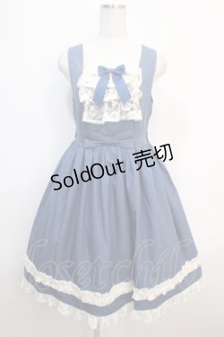 画像1: axes femme kawaii / オリビアジャンパースカート  ブルー Y-25-04-20-112-AX-OP-SZ-ZY